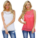 Blouse dentelle en coton Top Casual
