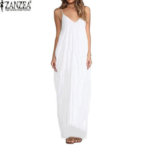 Robe longue décontractée