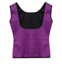 Veste de Sudation moulante Fitness - Violette