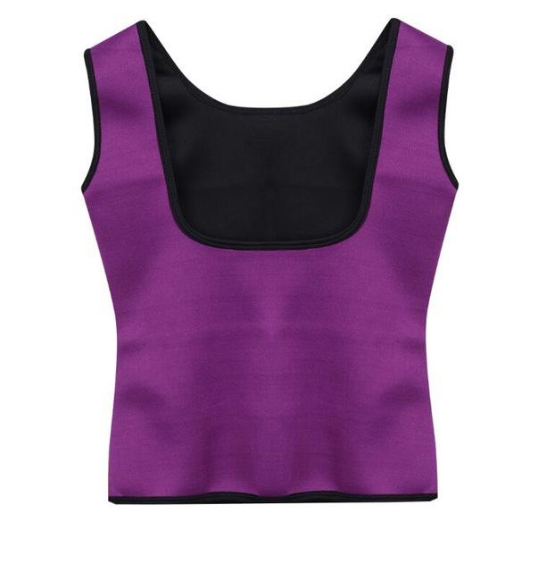Veste de Sudation moulante Fitness - Violette