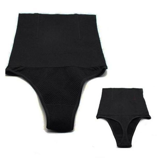 Culotte haute gainante curvy effet slim - Noir