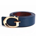 Ceinture Cuir Unisexe avec Boucle G - Lolieshop
